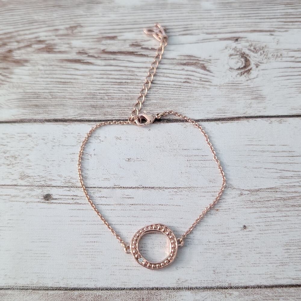 Adore Bracelet - Rose Gold Tone Bracelet